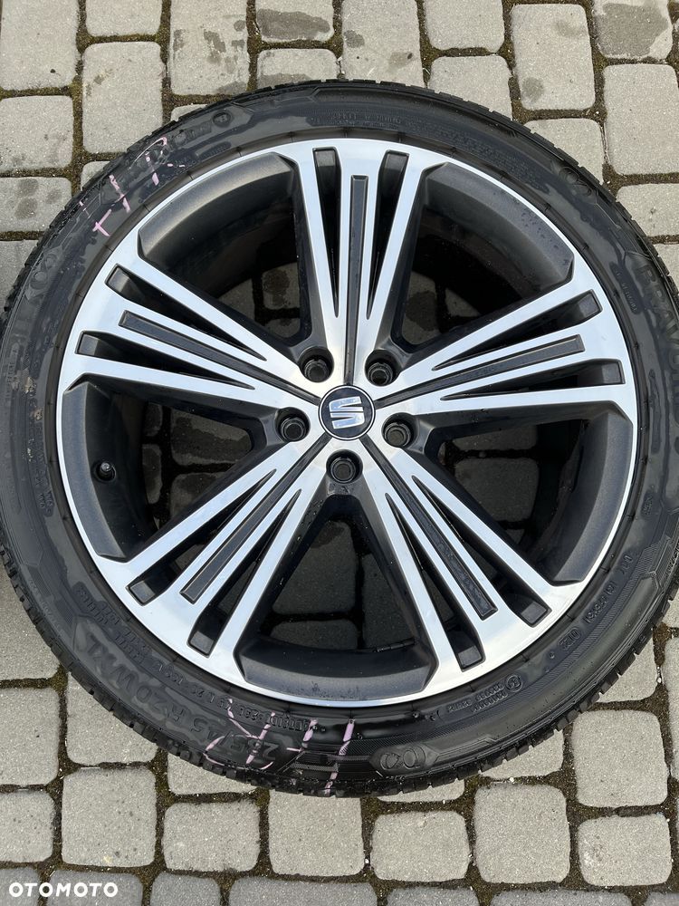 Alufelgi 5x112 20 cali Seat Tarraco Vw Tiguan opony lato 235/45/20 - 1
