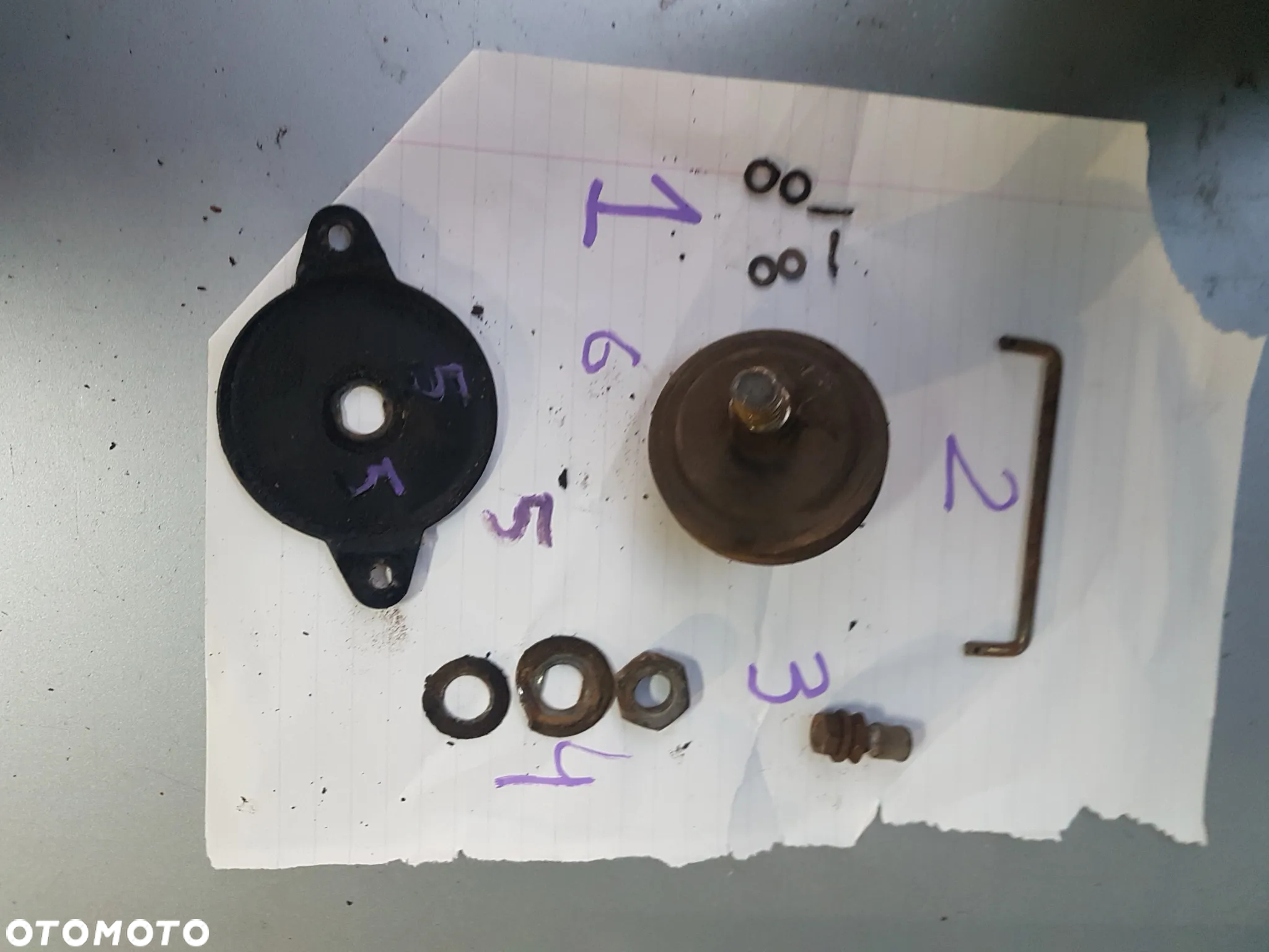termostat śruba mocowanie pręt zabezpieczenie fiat 126p 126 p maluch oryginał - 15