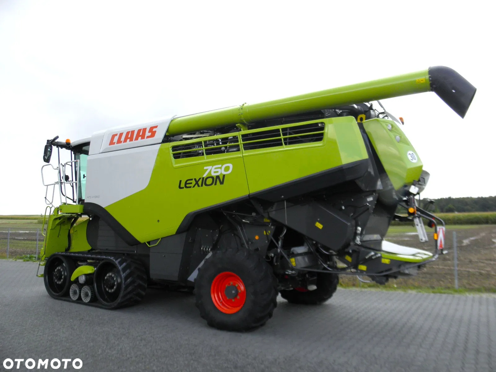 Claas Lexion 760 Terra Trac 2015 Rok, 1900 motgodzin, Heder V 930 2019 Rok, Najbogatsza Wersja, Nie Malowany, Stan Idealny - 6