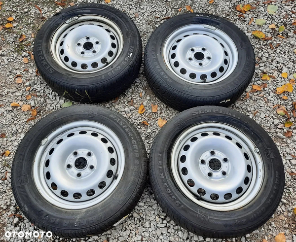 4x Felga koła felgi stalowe VW Caddy Touran Audi Seat Skoda 5x112 2K0601027B 6J15H2 ET47