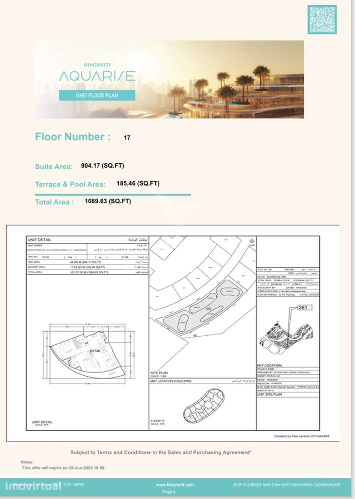 Apartamento T2 Em Dubai - Grande imagem: 3/12