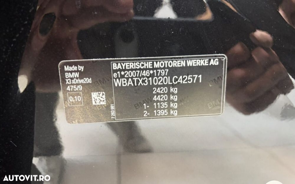 BMW X3 xDrive20d AT Standard - 19