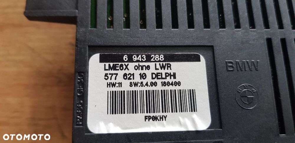 BMW E60 MODUŁ STEROWNIK ŚWIATEŁ 6943288 - 3
