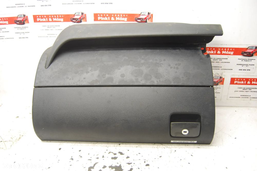 SCHOWEK PASAŻERA AUDI A3 8L LIFT JASNY/ SZARY/ CZARNY 8L1857095 - 11