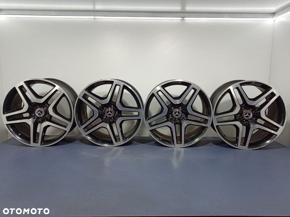 MERCEDES GLS X166 FELGI ALUMINIOWE AMG 10JX21 ET46 5X112 4SZT A1664012502 - 1