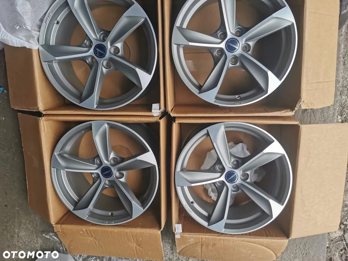 Alu Felgi  Borbet S 8x17 5x108 ET40 NOWE!! FORD VOLVO RENAULT GRAPGIT POLIERT MATT - 5