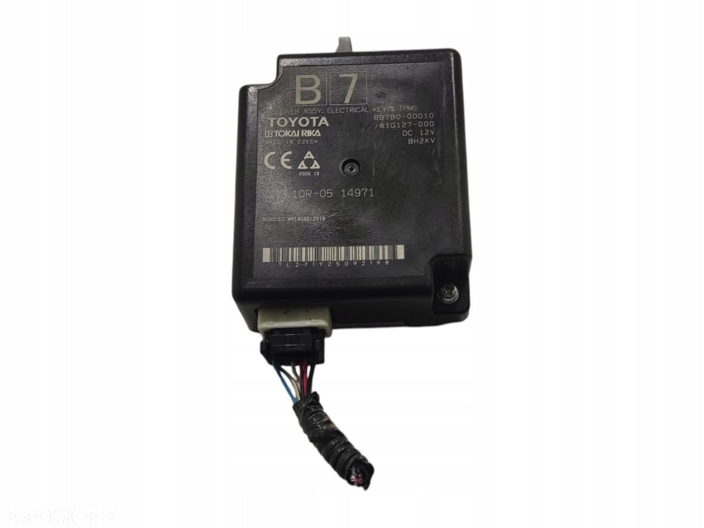 MODUŁ STEROWNIK KLUCZYKA TPMS TOYOTA YARIS CROSS 2020-2025 897B0-0D010 - 1