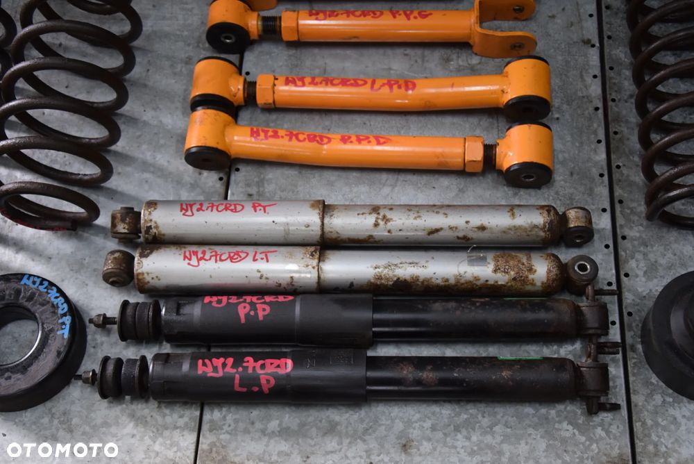 JEEP GRAND CHEROKEE WJ SPRĘŻYNY AMORTYZATORY WAHACZE LIFT KOMPLET 99-05 - 5