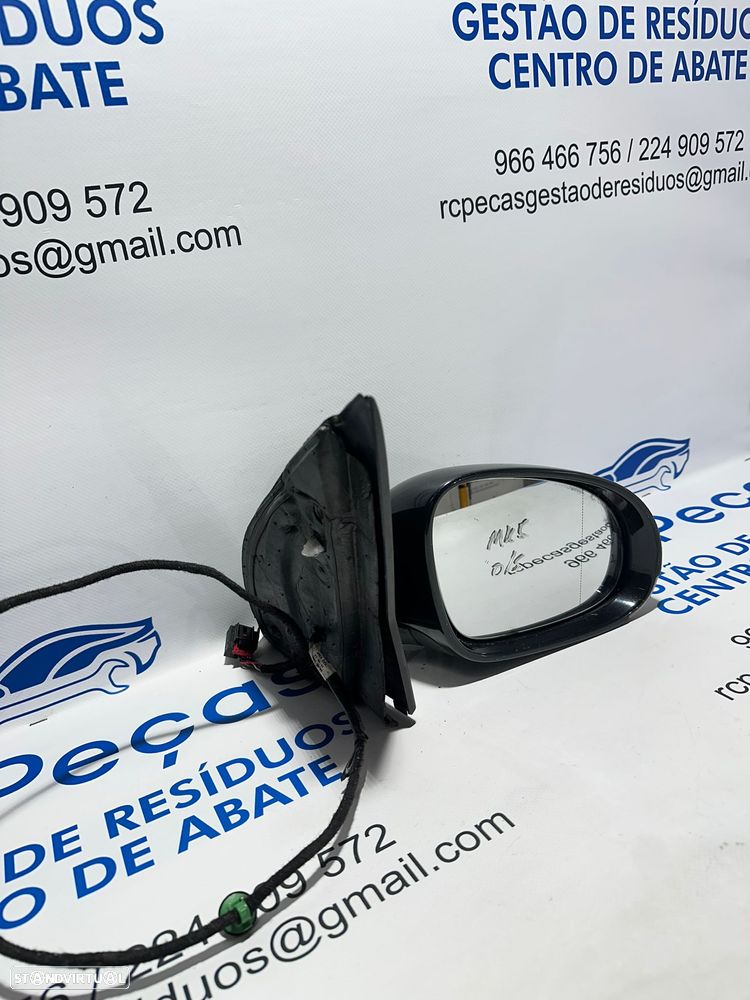 ESPELHO RETROVISOR ELÉTRICO VW VOLKSWAGEN GOLF V 5 MK5 Direito 1K0857537 ORIGINAIS - 2