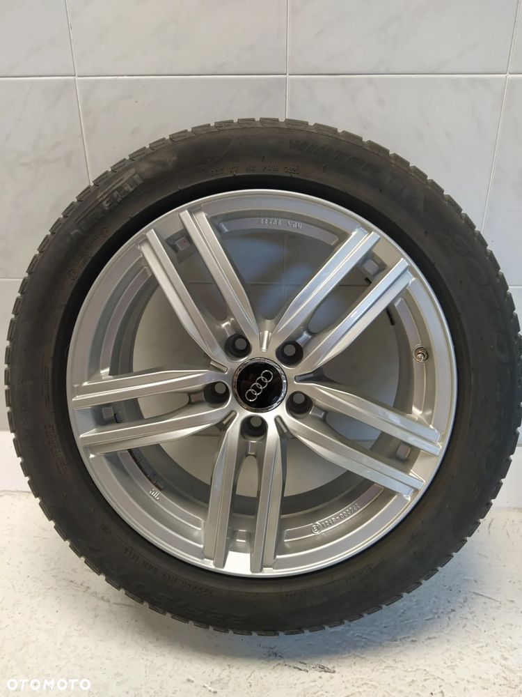 AUDI 7,5X17 4x FELGI ALUMINIOWE R17 5X112 ET38 KOŁA OPONY PIRELLI 225/50 - 5