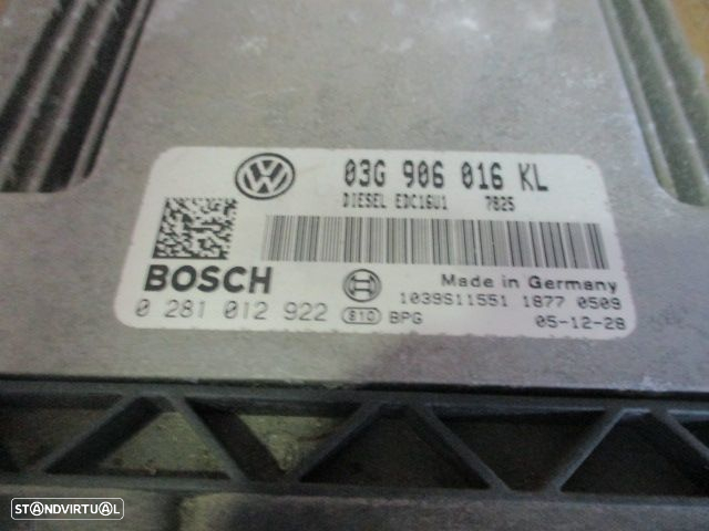 Centralina 03G906016KL 3C0937049D SEAT ALTEA 2006 1.9TDI BOSCH - 6