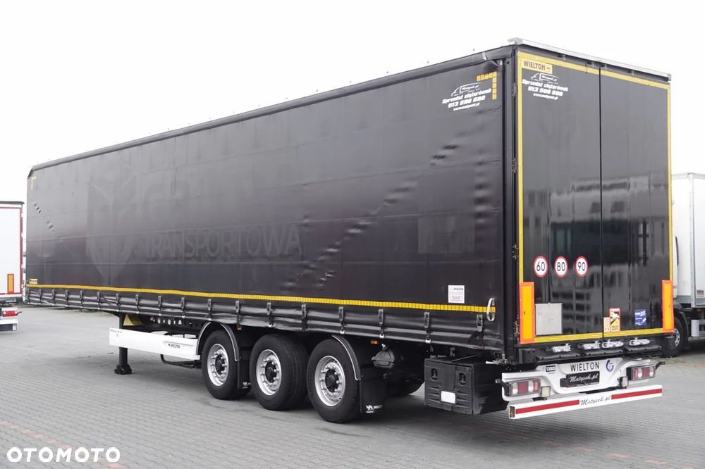Wielton FIRANKA / STANDARD / OŚ PODNOSZONA / 385/55 r22,5 - 4