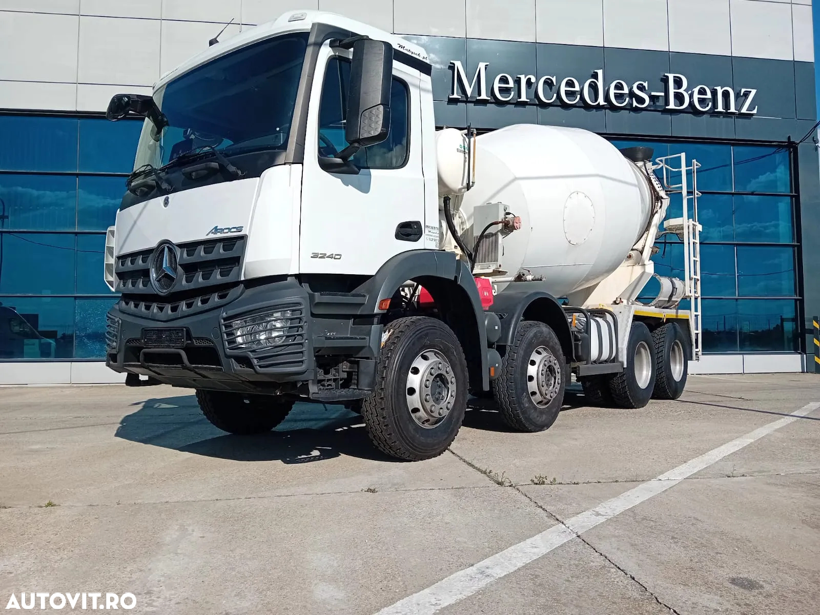 Mercedes-Benz AROCS 32.40 8x4 Betoniera/Beton Mixer 9m3, TOP !!! - 4