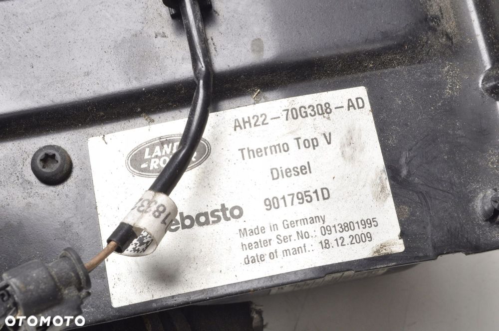 LAND ROVER RANGE ROVER L320 WEBASTO PODGRZEWACZ - 3