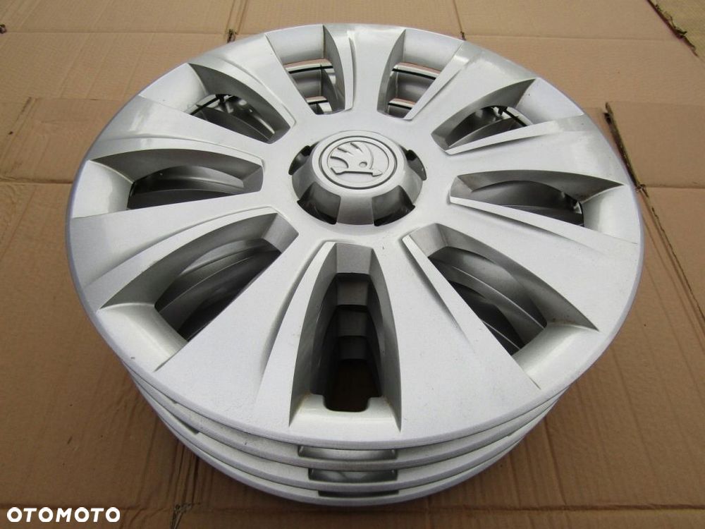4x Kołpaki 16 Skoda Fabia Octavia I II III IV Kamiq Karoq Scala Superb Yeti - 15