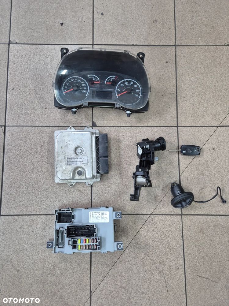 ZESTAW STARTOWY KOMPUTER BSI STACYJKA LICZNIK FIORINO IV NEMO BIPPER 1.3 MJ 11r.+ EURO 5 - 1