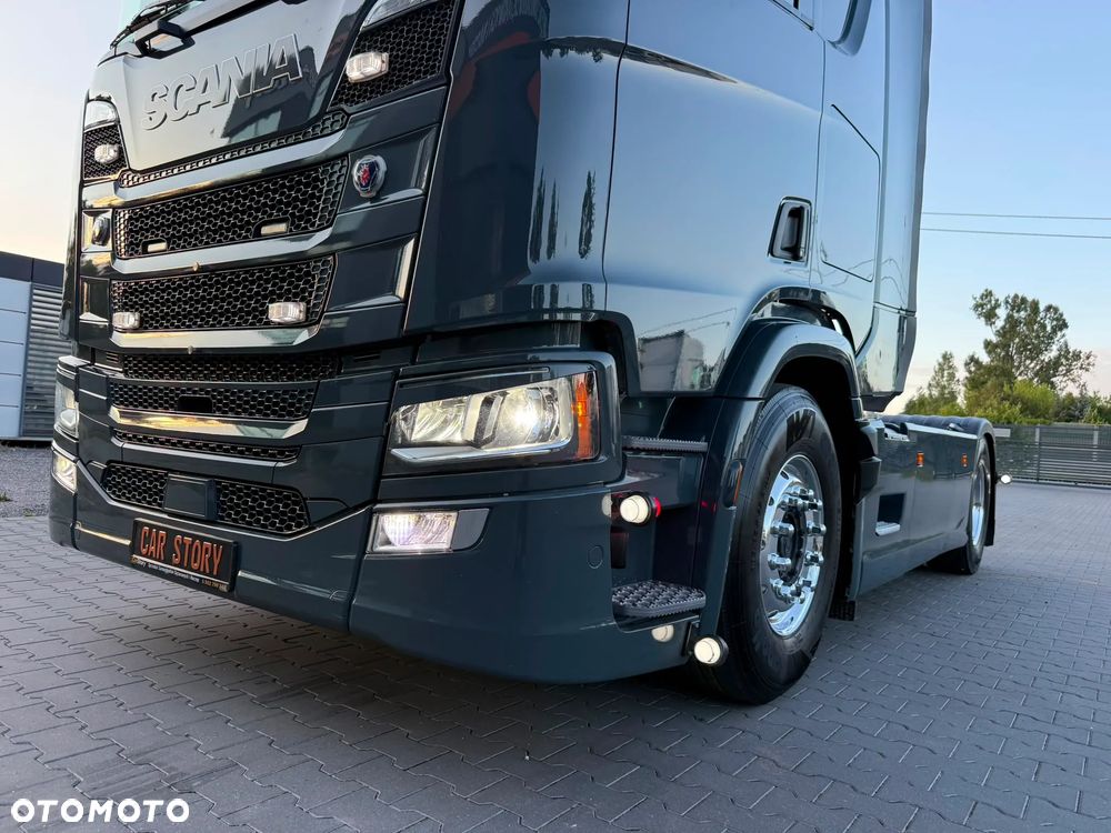 Scania R500/PODUSZKA P+T/HYDRAULIKA/RETARDER/SKÓRY/FULL LED/SPROWADZONA/ - 17