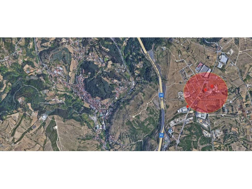 Terreno Industrial, Lousa, Loures, 29.643 m2 - Grande imagem: 3/4