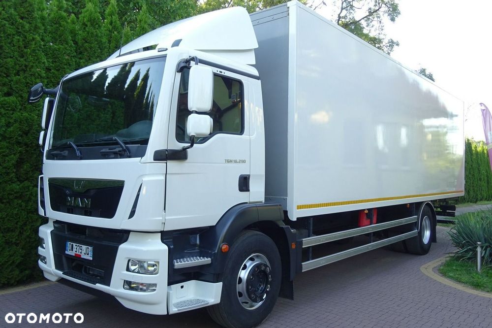 MAN TGM 18.290 Euro 6 kontener firanka 20 pal Sprowadzony klima - 18