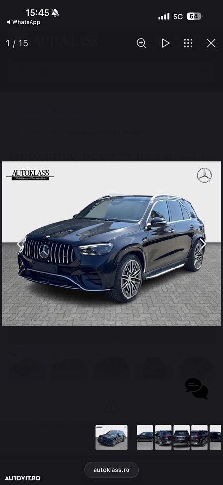 Mercedes-Benz GLE AMG 53 4Matic+ AMG Speedshift TCT 9G - 1