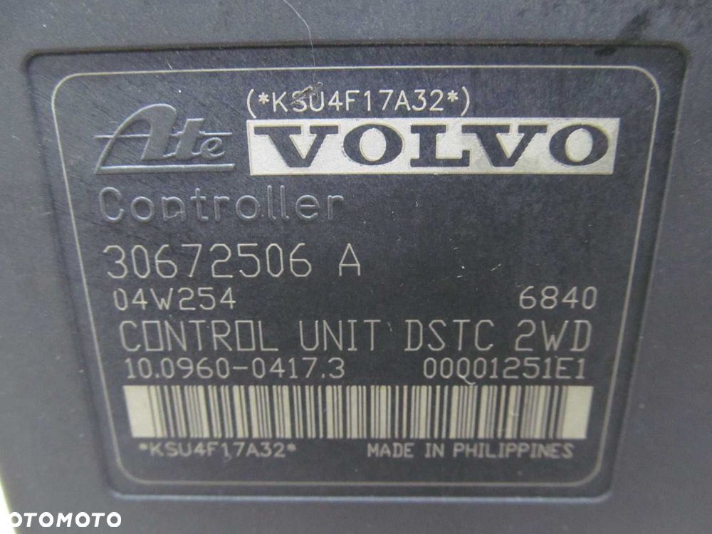 VOLVO S40 S60 V50 POMPA HAMULCOWA ABS 30672506A 4N51-2C405-EB - 6