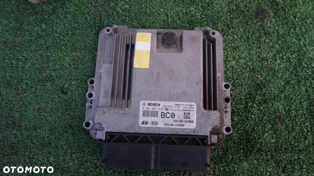 Hyundai Tucson III 1.7 CRDI komputer sterownik silnika 39140-2ABB0 0281031578 - 1