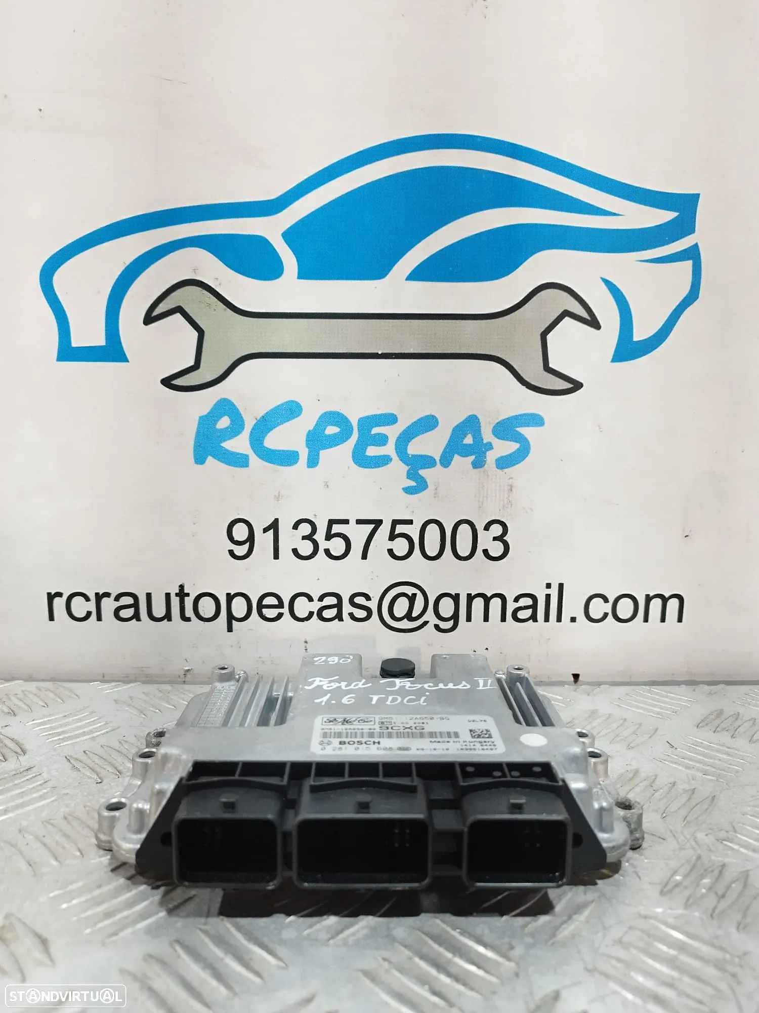 Centralina ECU motor Bosch Ford Focus II 1.6 TDCI - 1