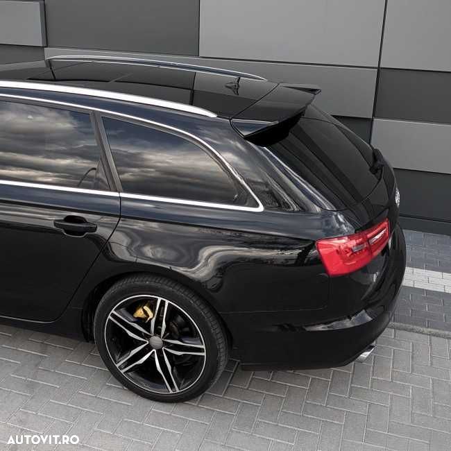 Eleron Luneta Lip Portbagaj Spoiler RS Style Audi A6 C7 Avant, Negru - 6