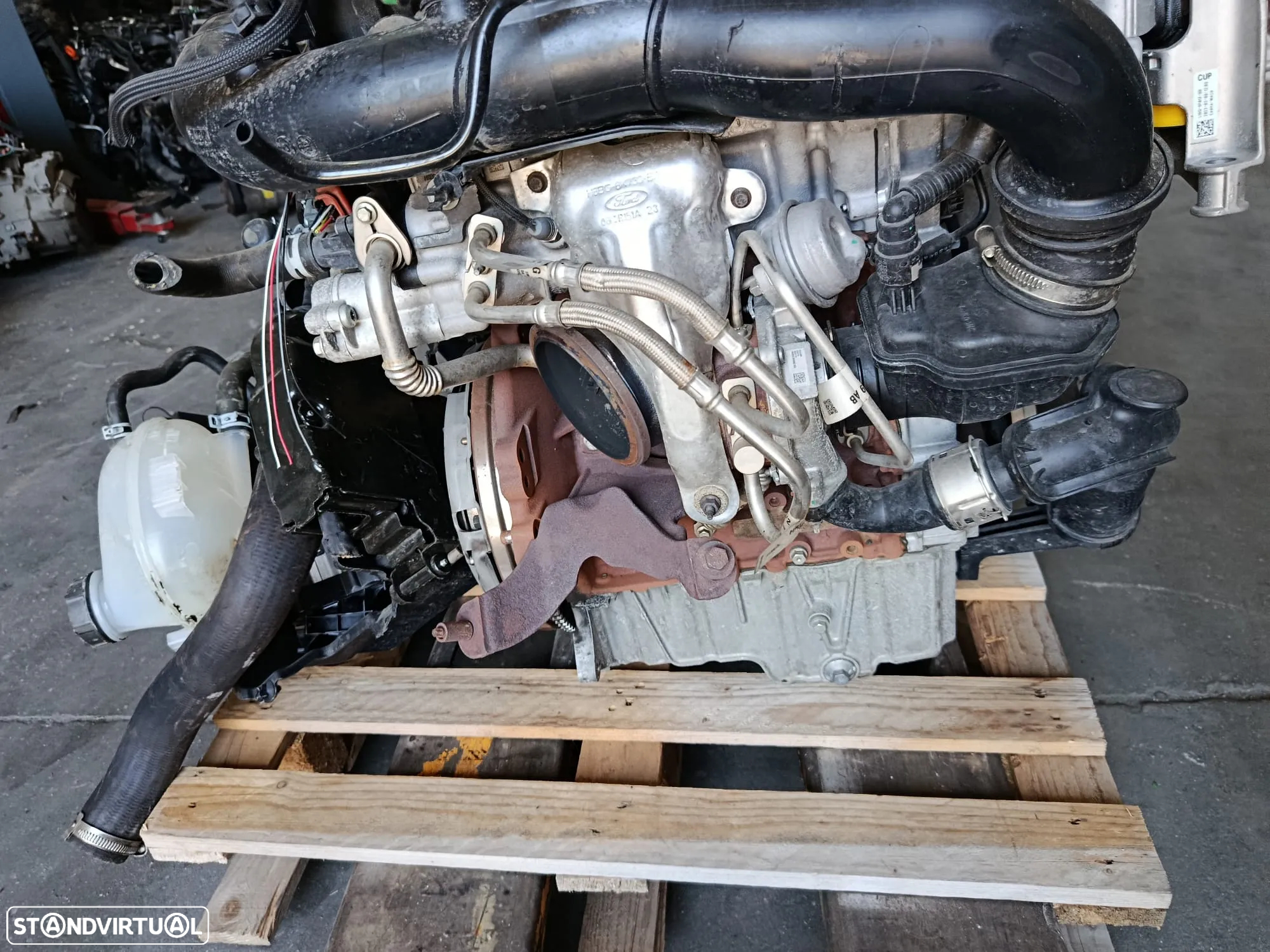 Motor Ford 1.0 125cv Ecoboost REF: B7JB - 2