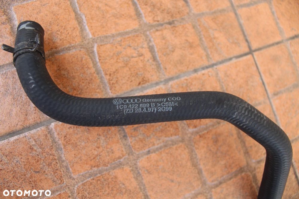 WĄŻ PRZEWÓD WODY VW NEW BEETLE 2.0B 1C0422889B - 4