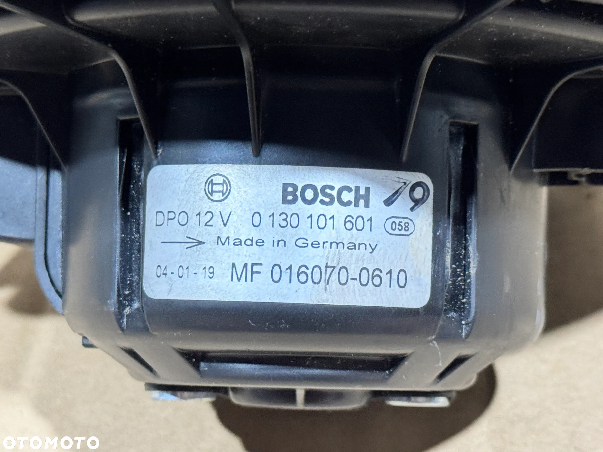 WENTYLATOR DMUCHAWA NAWIEWU TOYOTA COROLLA E12 AVENSIS T25 016070-0610 0130101601 - 3