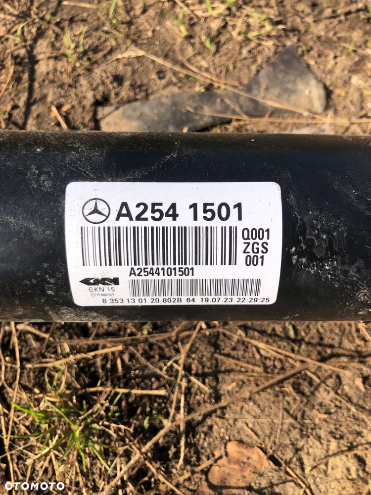 WAŁ NAPEDOWY TYŁ  MERCEDES GLC W254 A2544101501   gwa - 2