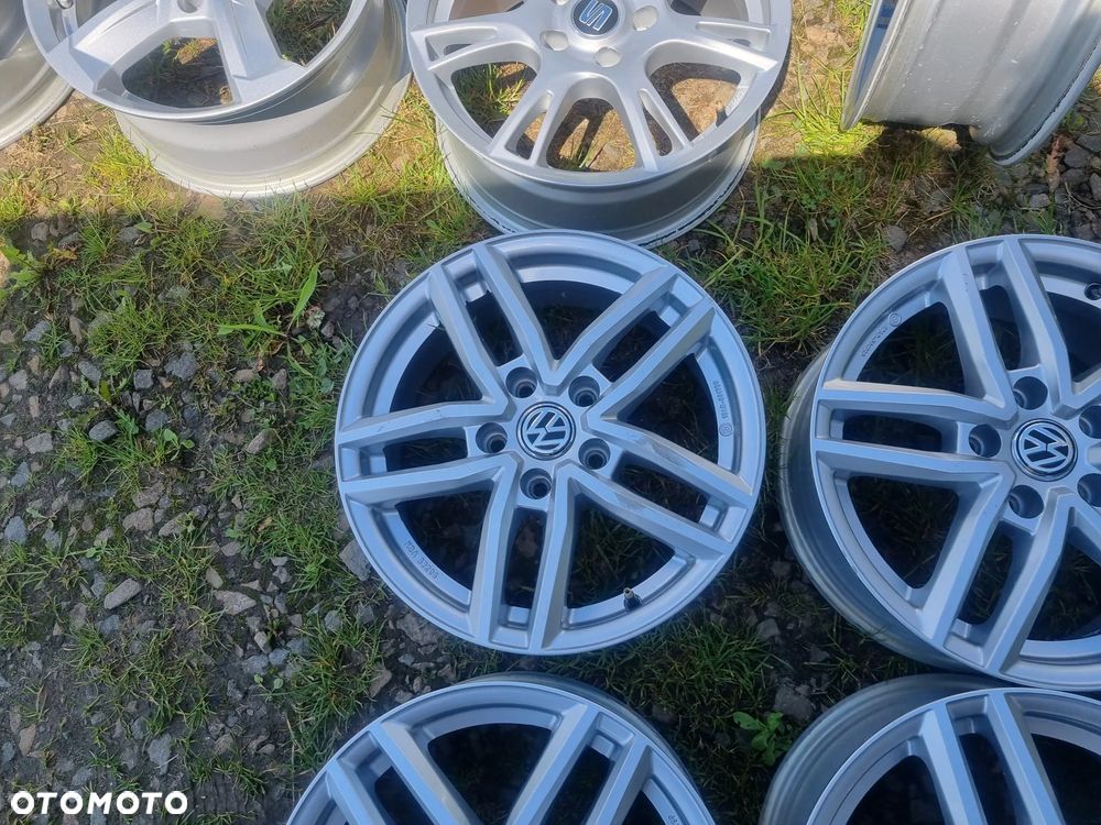 VW GOLF 7,TOURAN,CADY,SEAT LEON,SKODA,AUDI alu 6.5x16 ET46 5X112 bdb stan - 4