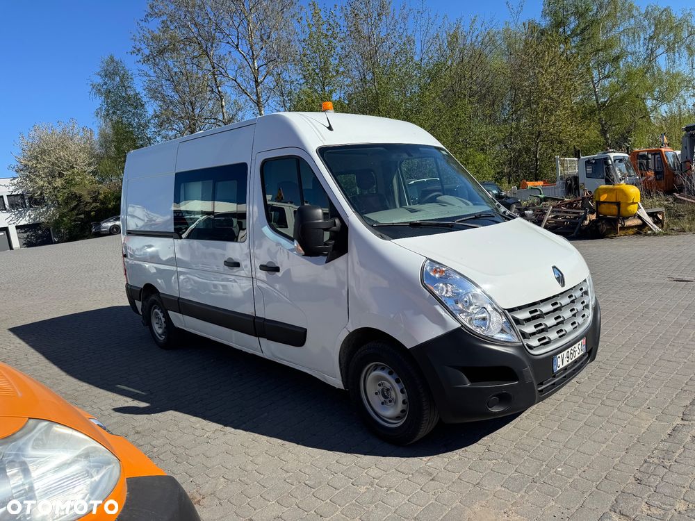 Renault Master 2013r. 6osob Brygadówka KLIMATYZACJA L2H2 - 4