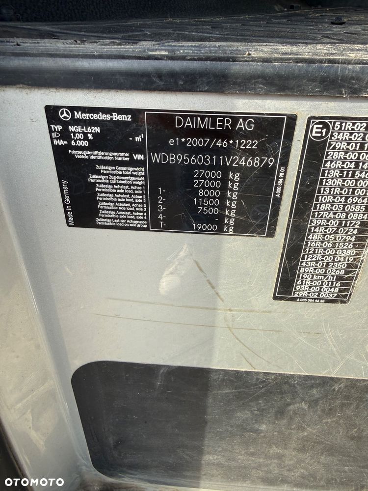 Mercedes-Benz ECONIC 2635 20m3 DWUKOMOROWA NORBA EURO 6 6X2 - 11