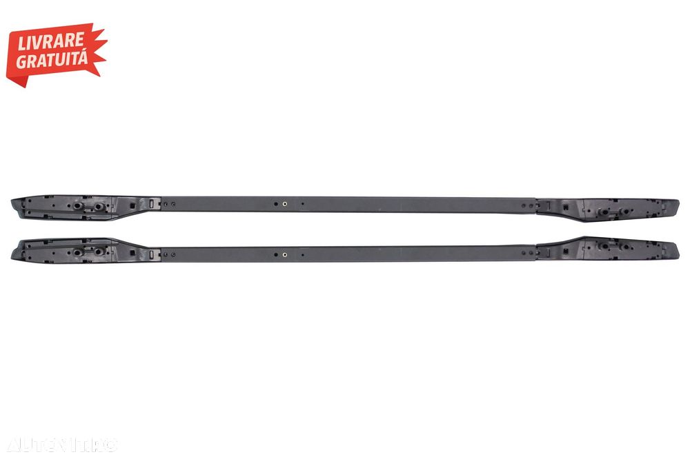 Bare Verticale Toyota Land Cruiser Prado J150 (2009+) Negru Mat- livrare gratuita - 5