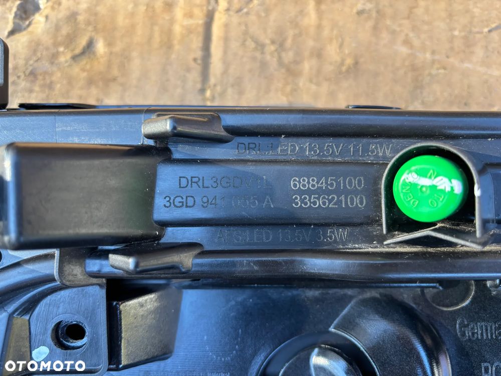 Oryginalna Kratka Zderzaka Przód Przednia Lewa Vw Passat B8 Lift GTE Chrom DRL Światło Dzienne Lampa Halogen 3G0 3G0853793B 3GD941055A - 9