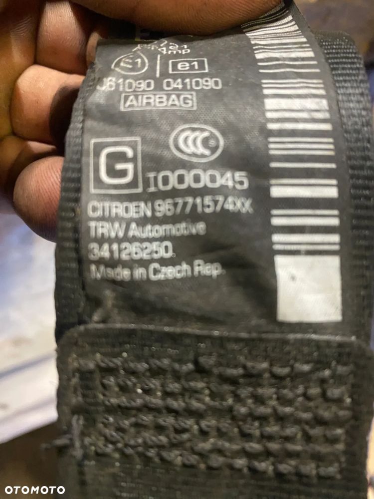 CITROEN DS3 DESKA ROZDZIELCZA KONSOLA KOKPIT PODUSZKI AIRBAG PASY ORYGINAŁ KOMPLET - 9