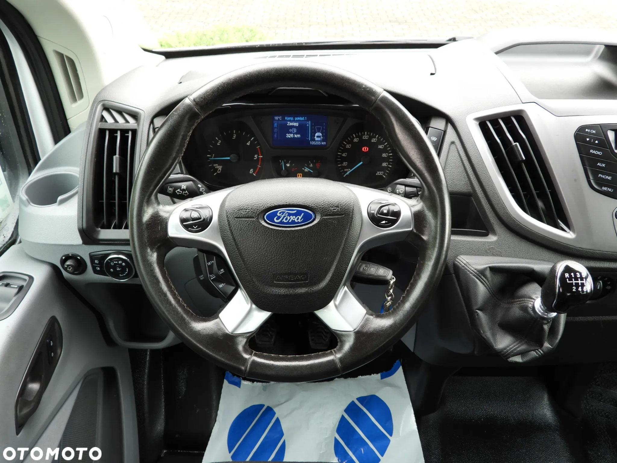 Ford TRANSIT WYWROTKA PODWÓJNA KABINA DOKA 6 MIEJSC TEMPOMAT KLIMATYZACJA BLIŹNIACZE KOŁA 170KM [ K56631 ] - 30