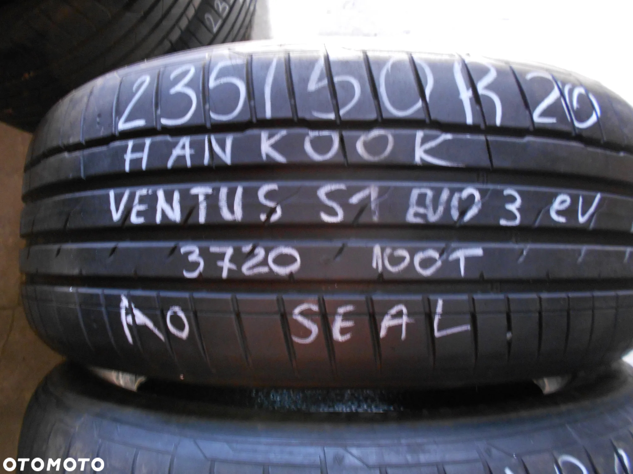 OPONY 235/50R20 HANKOOK VENTUS S1 EVO 3 EV AO SEAL DOT 1921 7.2MM - 2