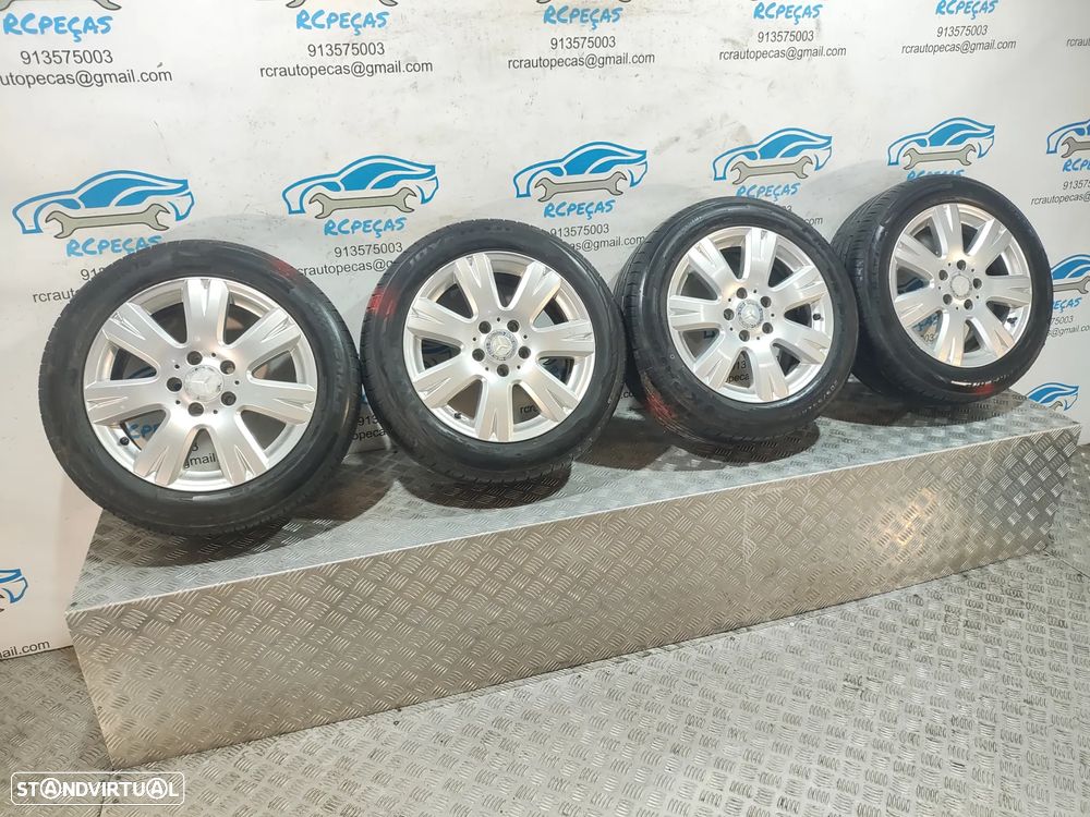 Conjunto Jantes 16 Originais Mercedes Benz Class C W204 7J ET43 5x112 - 9