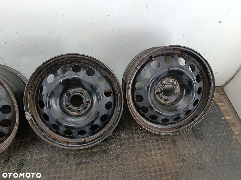FELGI STALOWE KOMPLET 17 PEUGEOT 407 SW 7JX17H2 - 7