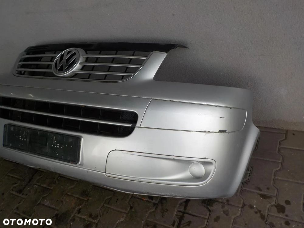 VW T5 03- MULTIVAN CARAVELLE ZDERZAK PRZÓD PRZEDNI LAKIEROWANY - 5