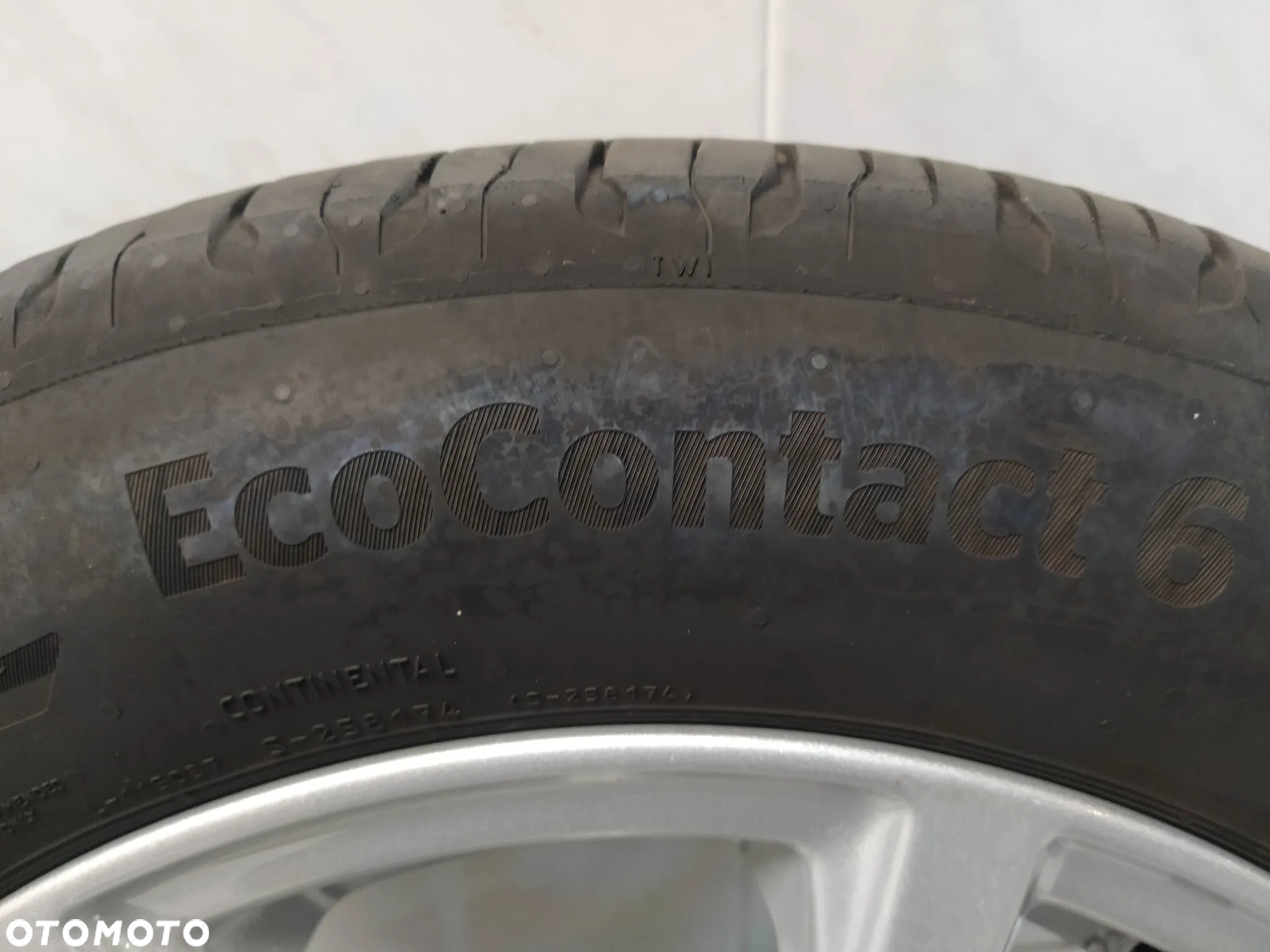FORD FIESTA MK6 MK7 MK8 B-MAX 6X15 ORYGINALNE FELGI ALUMINIOWE R15 ET45 4X108 OPONY CONTINENTAL 195/60 KOŁA - 6