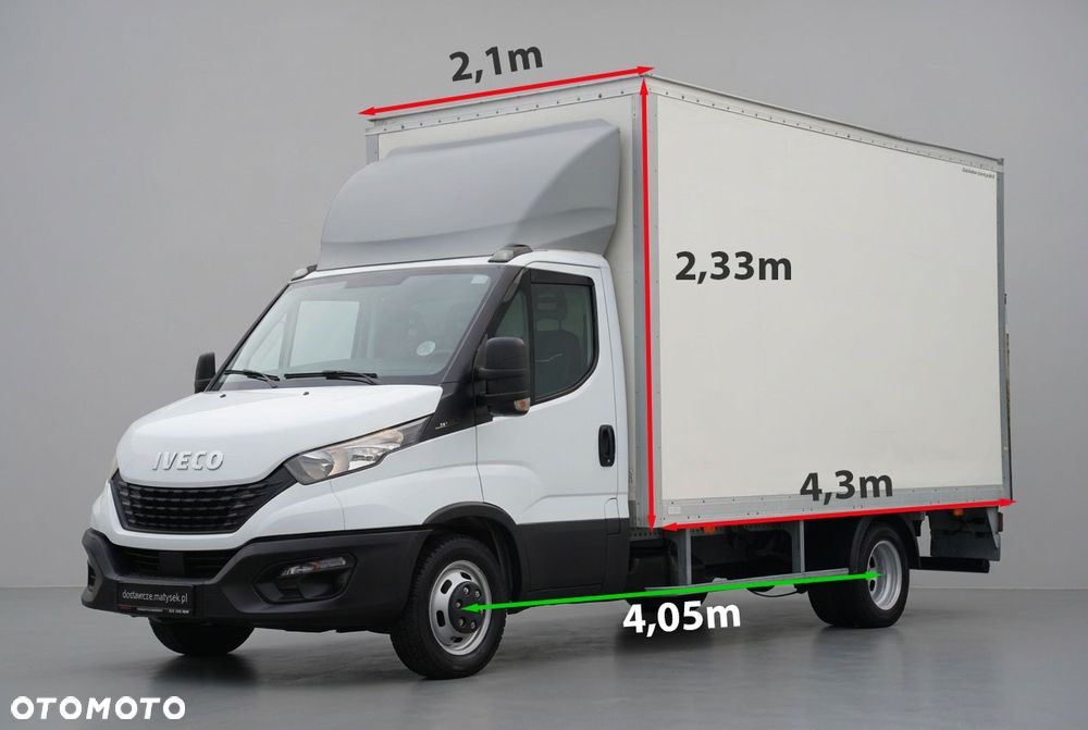 Iveco DAILY 35-140 / KONTENER - 4,3 M / WINDA PALFINGER - 750 KG / SPROWADZONY - 3