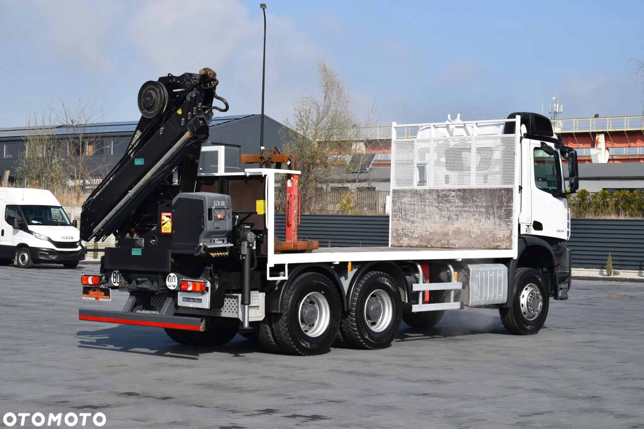Mercedes-Benz AROCS 2636 / 6x4 / HIAB X-HIPRO 192 E-3 / WYSUW x3 / ROTATOR / STEROWANIE RADIOWE / UDT / PODPORY HYDRAULICZNE / AUTOMAT / KAMERA COFANIA / NISKI PRZEBIEG / SPROWADZONY - 5