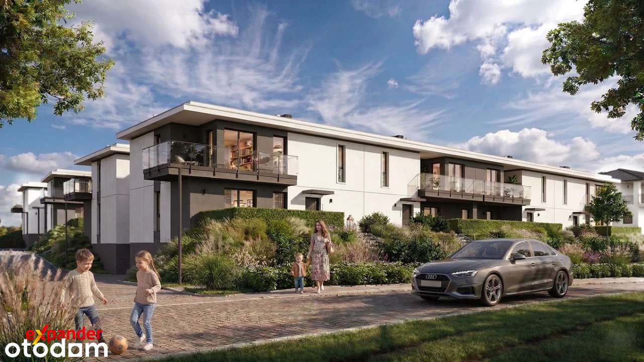 Apartament z ogródkiem i garażem dwustanowiskowym