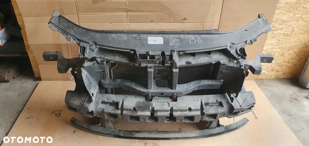 Pas przedni wzmocnienie chłodnica chłodnice wentylatory VW Passat B6 2.0 TDI 3C0121253R - 1