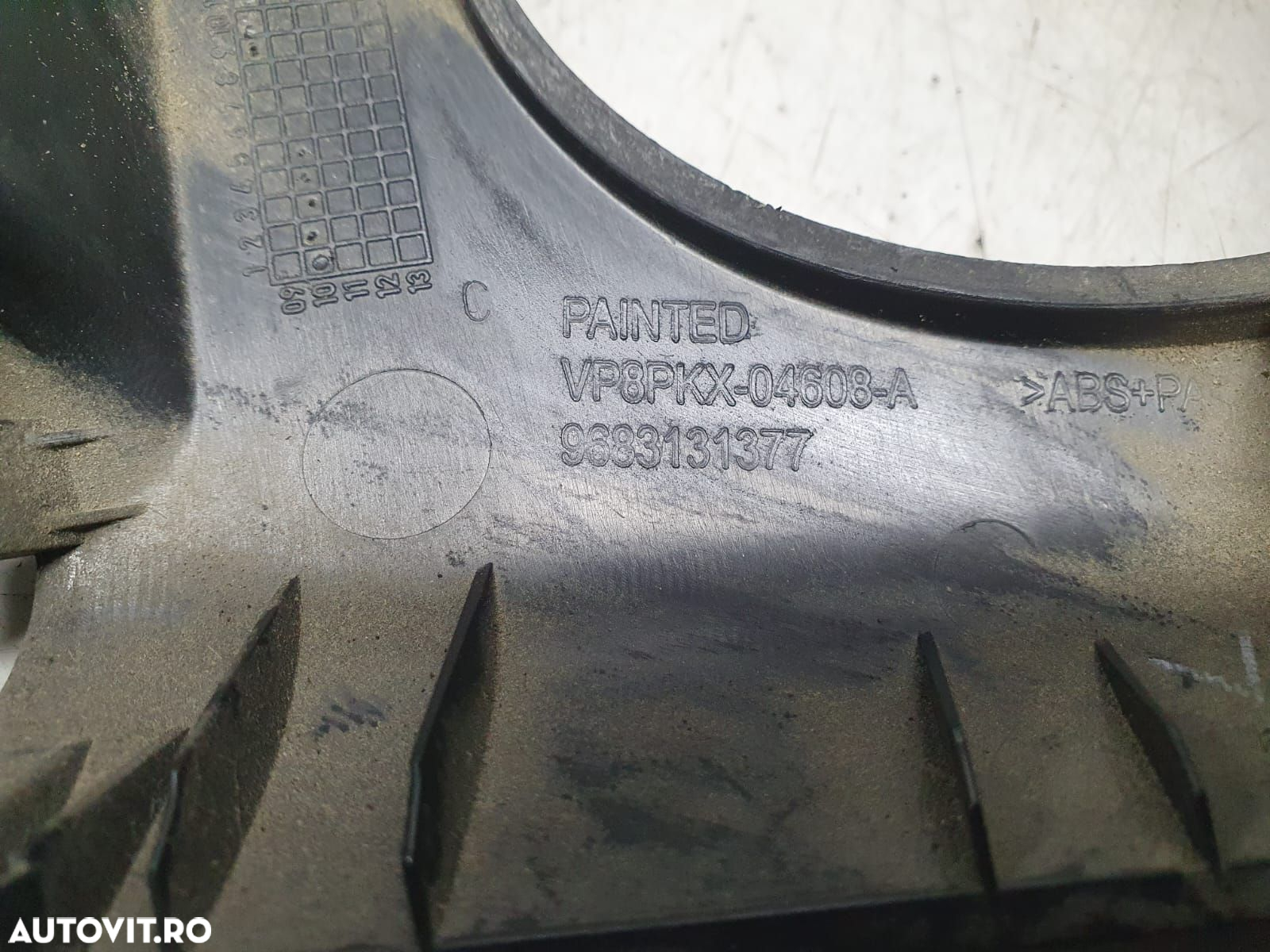 Ornament trim consola centrala 9683131377 Peugeot 206 2 [2009 - 2013] - 3