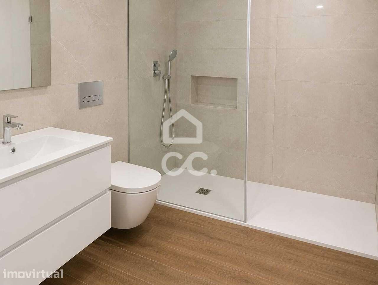 Apartamento T1 em Oliveira São Mateus - Moderno, Equipado e com Estaci - Grande imagem: 5/7